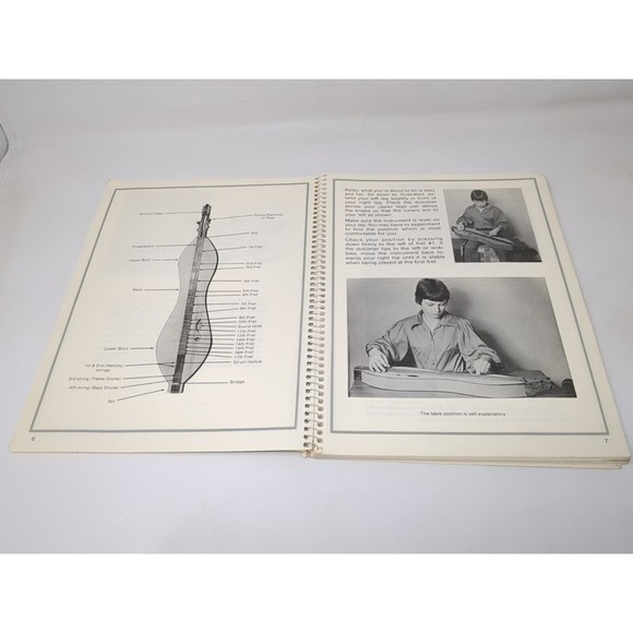 Vintage Mel Bay Cripple Creek Dulcimer Book 1977‎ 70s Instruction Music Lyrics - Picture 8 of 14
